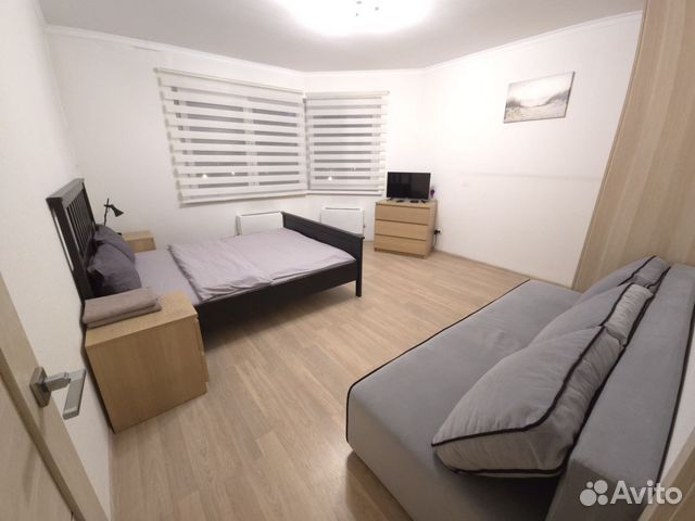 

1-к. квартира, 41 м², 2 кровати