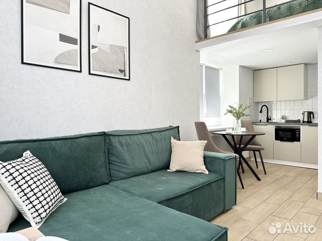 

Квартира-студия, 24 м², 2 кровати