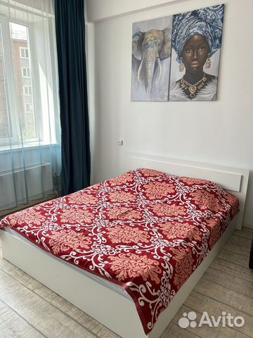 

1-к. квартира, 38 м², 2 кровати
