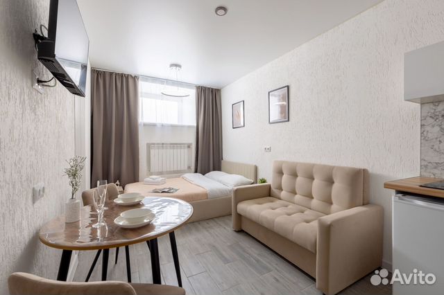 

Квартира-студия, 17 м², 1 кровать