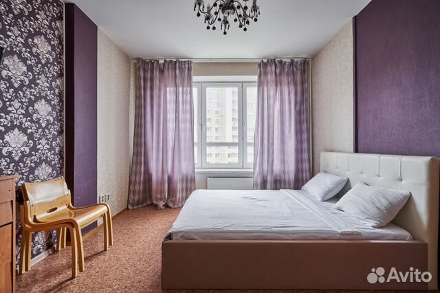 

1-к. квартира, 40 м², 3 кровати