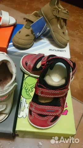 Босоножки, кроссовки Ecco, Minimen, р20, 27 Босоножки, кроссовки Ecco, Minimen, р20, 27
