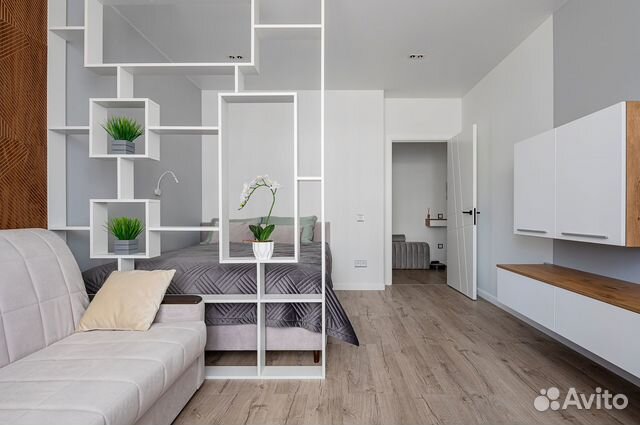

1-к. квартира, 40 м², 2 кровати