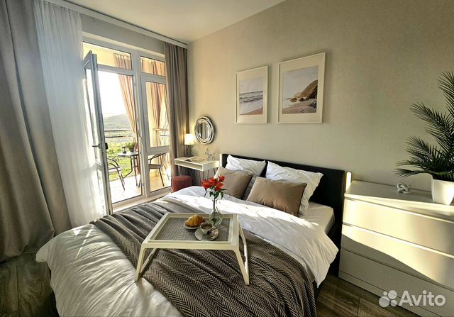 

1-к. квартира, 34 м², 2 кровати