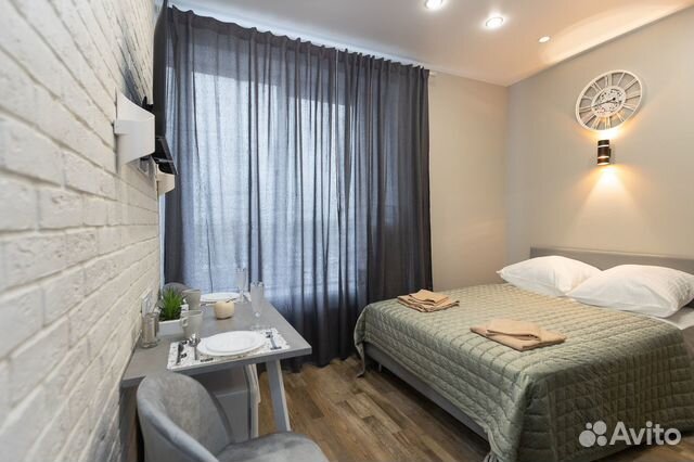 

Квартира-студия, 15 м², 1 кровать