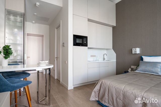 

Квартира-студия в апарт-отеле, 38,8 м², 1 кровать