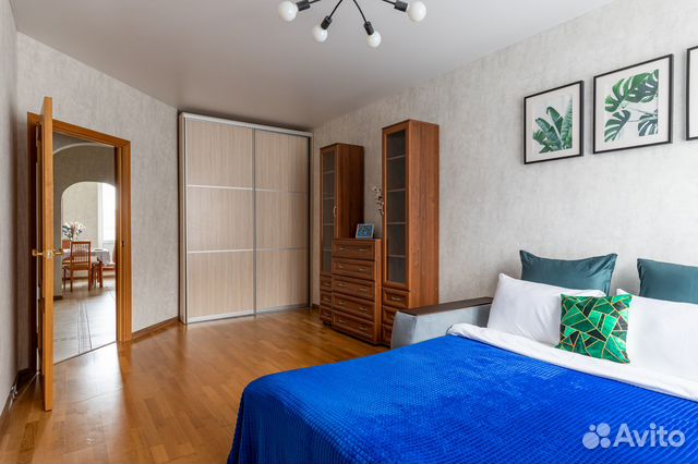 

1-к. квартира, 41 м², 2 кровати