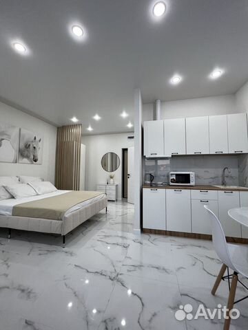 

Квартира-студия, 30 м², 2 кровати