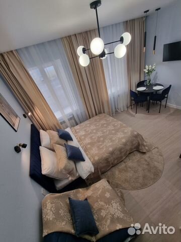 

Квартира-студия, 23 м², 2 кровати