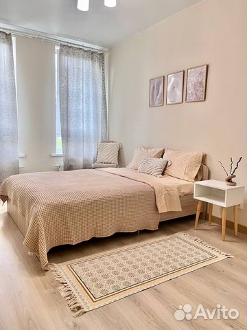 

1-к. квартира, 43 м², 2 кровати