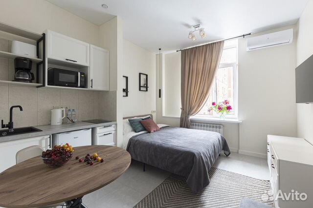 

Квартира-студия, 20 м², 2 кровати