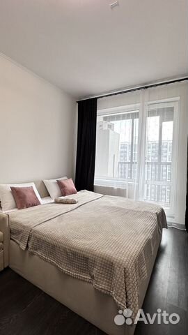 

Квартира-студия, 25 м², 2 кровати