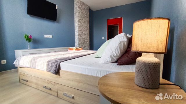 

1-к. квартира, 45 м², 2 кровати