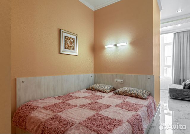 

Квартира-студия, 27 м², 2 кровати
