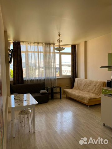 

Квартира-студия, 28 м², 4 кровати