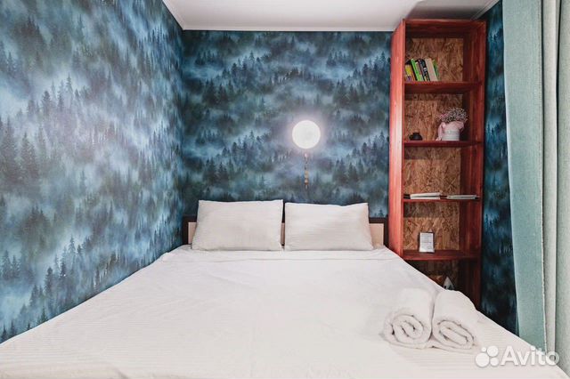 

Квартира-студия, 27 м², 2 кровати
