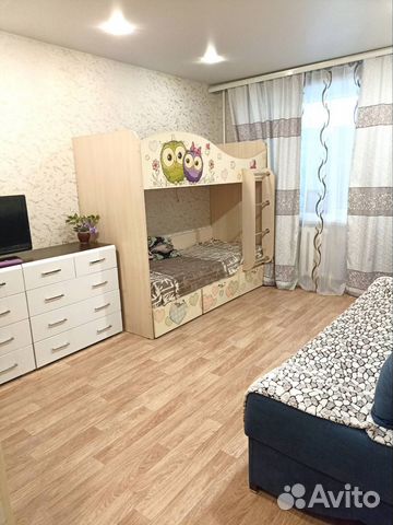 

1-к. квартира, 32 м², 3 кровати
