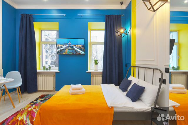 

Квартира-студия, 19 м², 2 кровати
