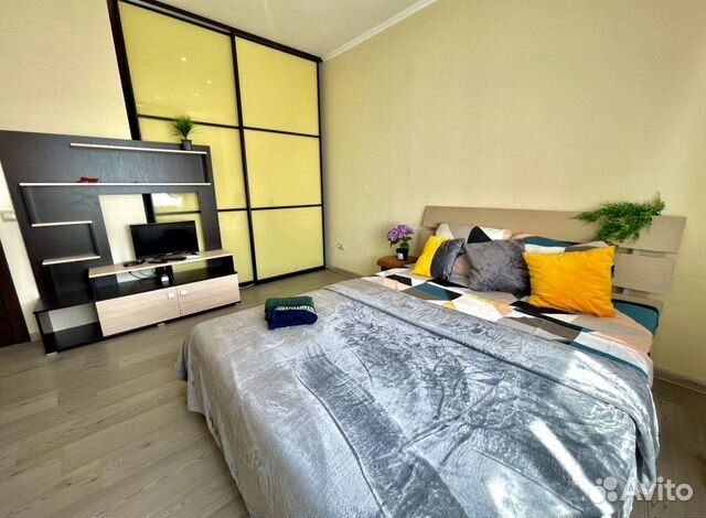 

1-к. квартира, 40 м², 2 кровати
