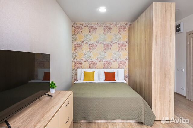 

Квартира-студия, 45 м², 2 кровати