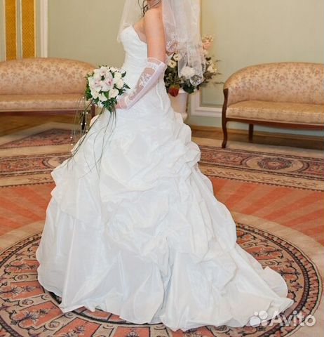 Свадебное платье А- силуэт Sincerity bridal шлейф