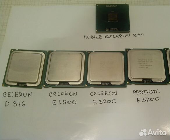 Процессоры Intel Socket 775, P, G1
