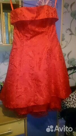 Платье красное Платье красное