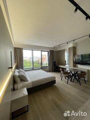 

Квартира-студия, 45 м², 1 кровать