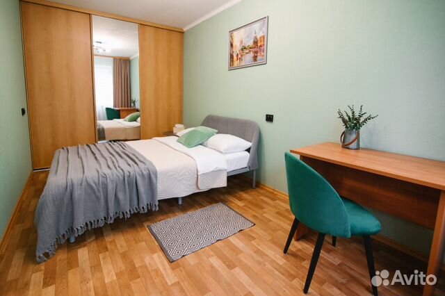 

2-к. квартира, 45 м², 2 кровати