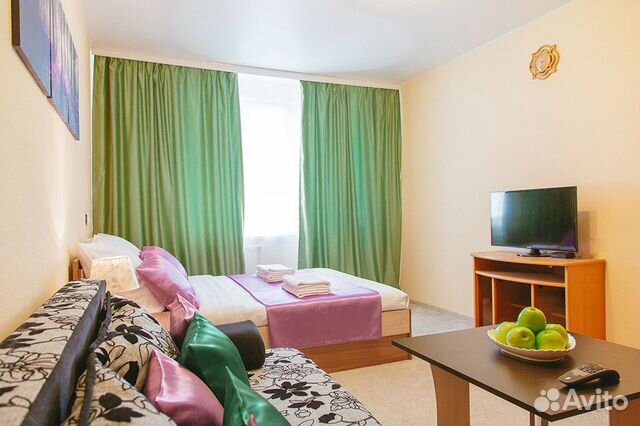 

1-к. квартира, 47 м², 2 кровати