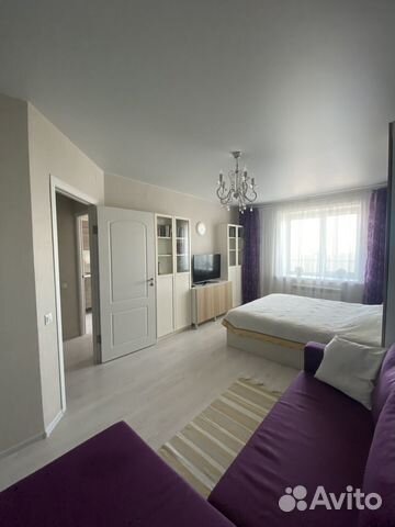 

1-к. квартира, 40 м², 2 кровати