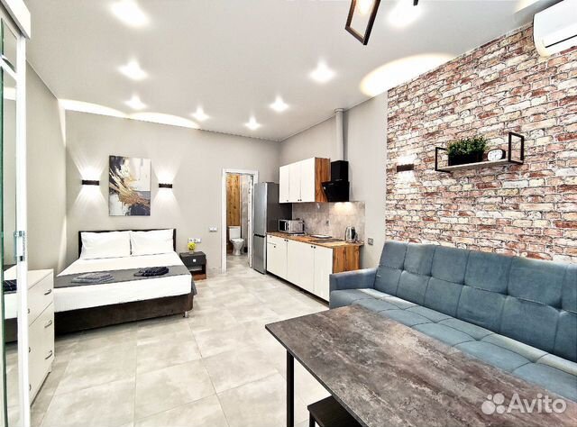 

Квартира-студия, 29 м², 2 кровати