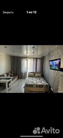 

Квартира-студия, 25 м², 2 кровати