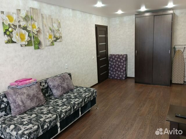 

1-к. квартира, 42 м², 2 кровати