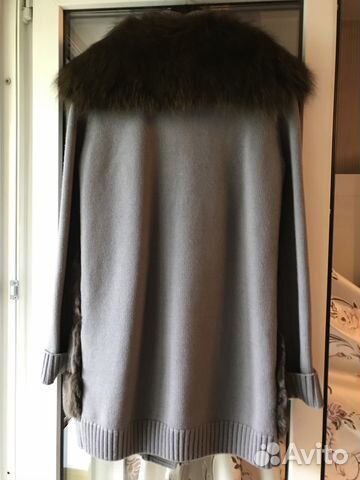 Sportmax Max Mara (Оригинал) кардиган мех шерсть Sportmax Max Mara (Оригинал) кардиган мех шерсть