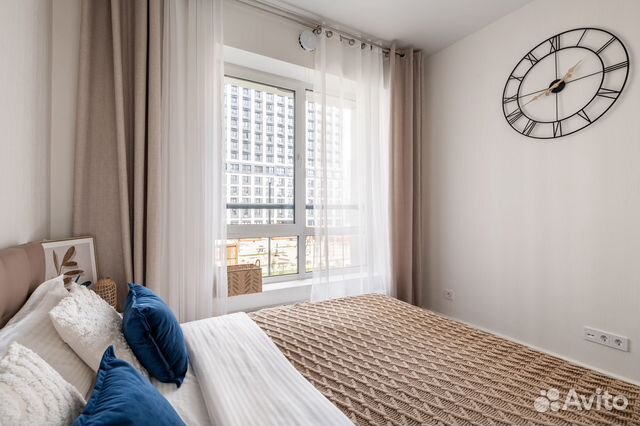 

1-к. квартира, 38 м², 2 кровати