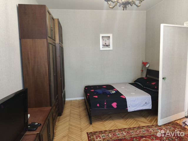 

1-к. квартира, 41 м², 2 кровати