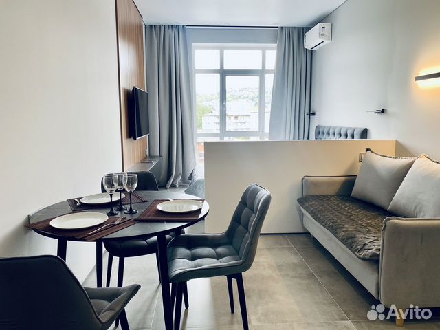 

Квартира-студия, 28 м², 2 кровати