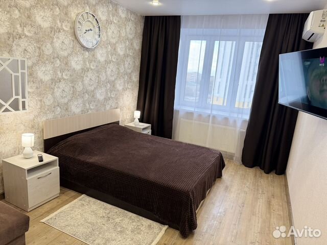 

1-к. квартира, 44 м², 3 кровати