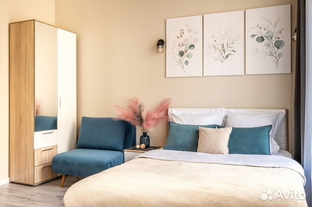 

Квартира-студия, 20 м², 2 кровати