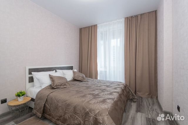

1-к. квартира, 42 м², 2 кровати
