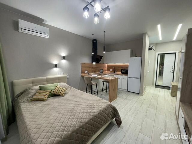 

Квартира-студия, 25 м², 1 кровать