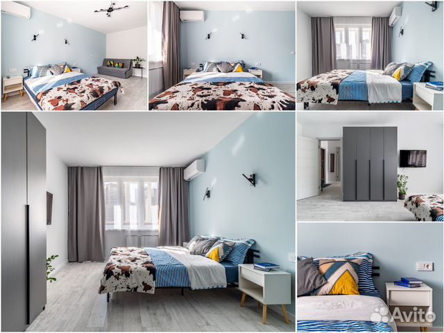 

1-к. квартира, 37 м², 3 кровати