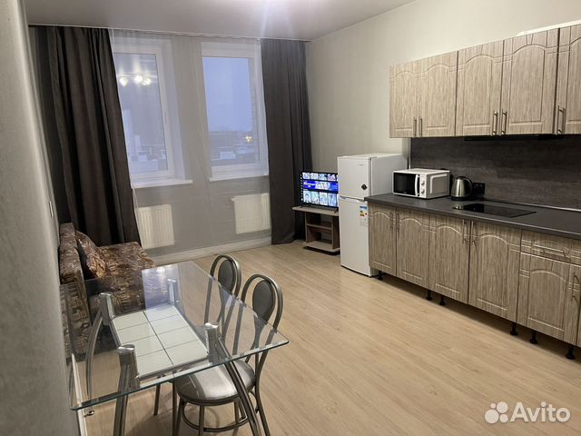 

1-к. квартира, 55 м², 2 кровати