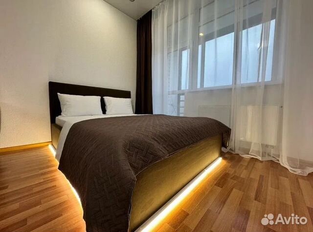 

1-к. квартира, 44 м², 2 кровати