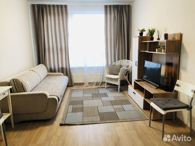 

2-к. квартира, 44 м², 2 кровати
