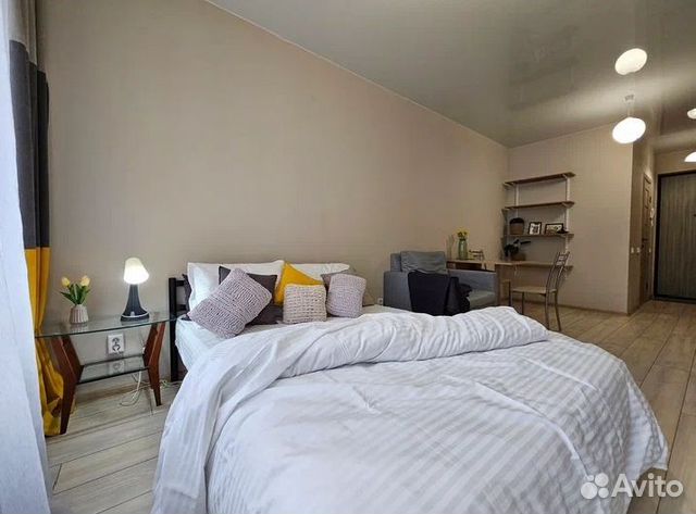 

Квартира-студия, 32 м², 2 кровати