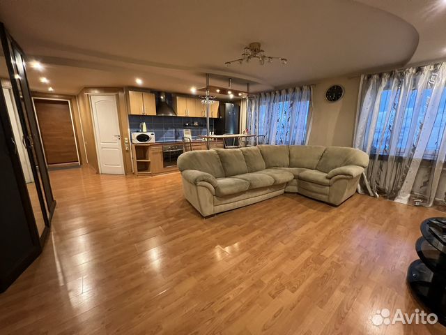 

Квартира-студия, 57 м², 2 кровати