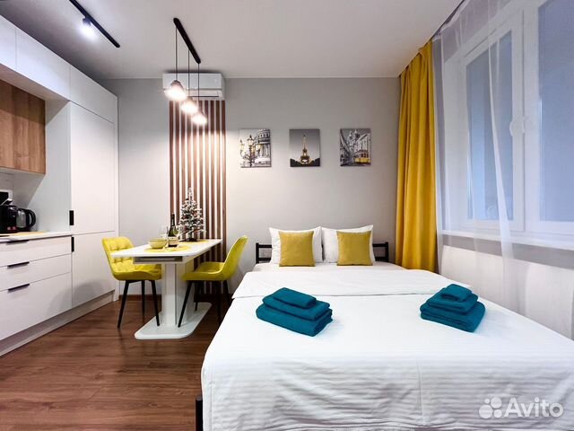 

Квартира-студия, 23 м², 1 кровать