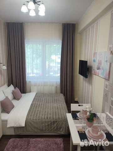 

Квартира-студия, 17 м², 1 кровать